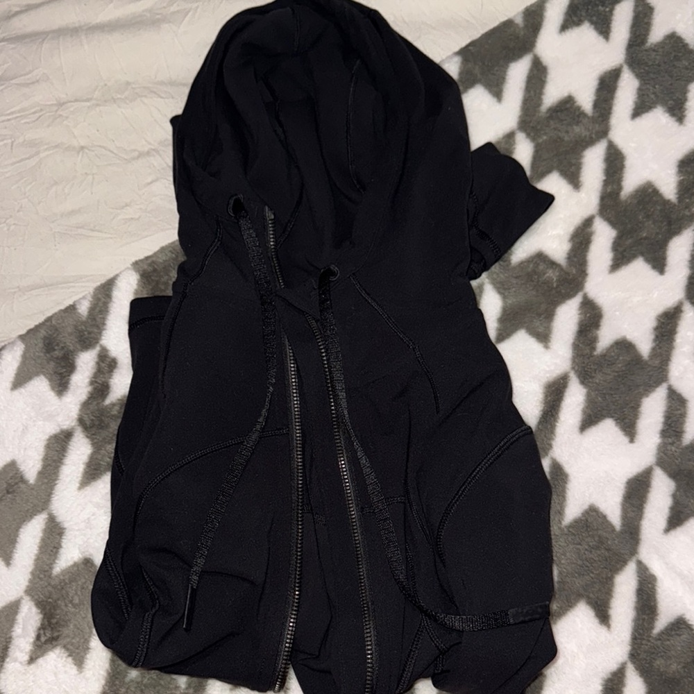 Women's Black Hooded Jacket